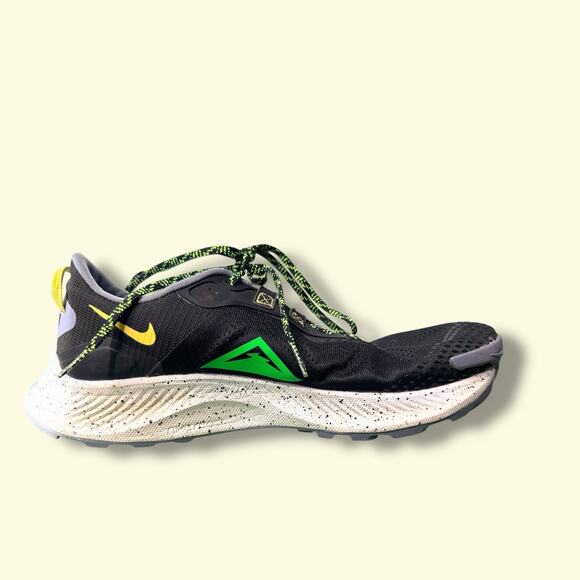 Nike Pegasus Trail 3 Black Green Strike - Men’s Size 11.5 Running Shoe main image 5